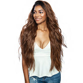 Mane Concept Brown Sugar Human Hair Blend Lace Front Wig BSN202 BRYCE